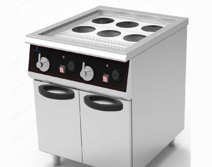  双缸六孔煮面炉